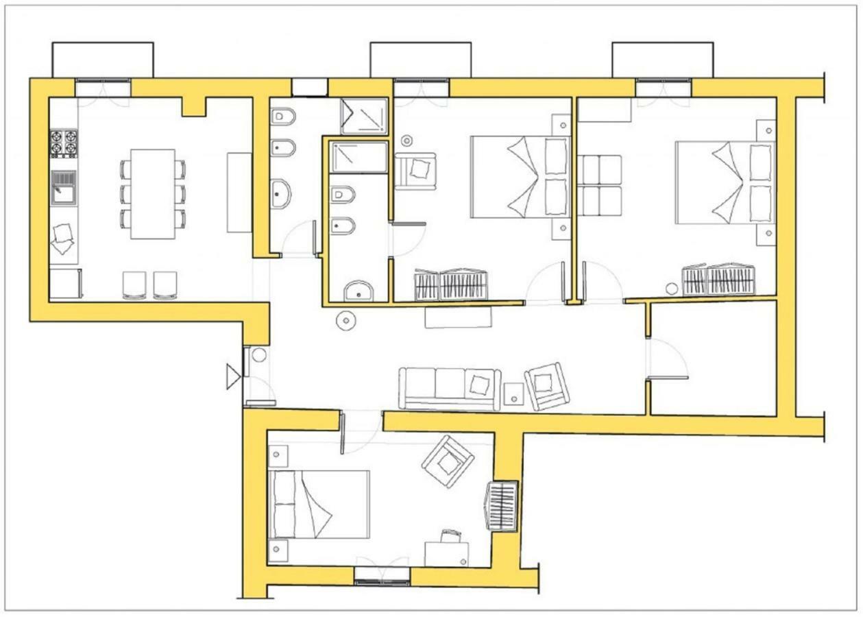 Interno16Holidayhome Наполи Екстериор снимка